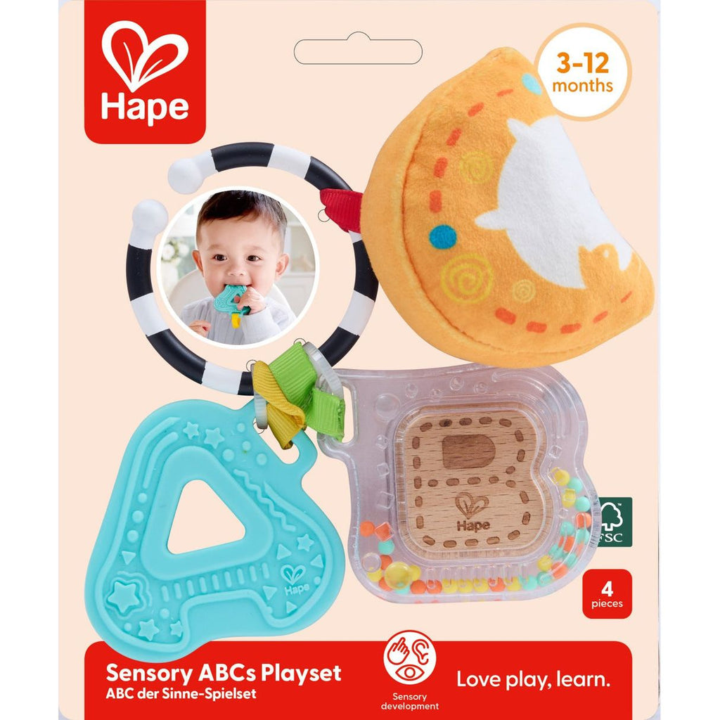 Hape Sensory ABC's Playset