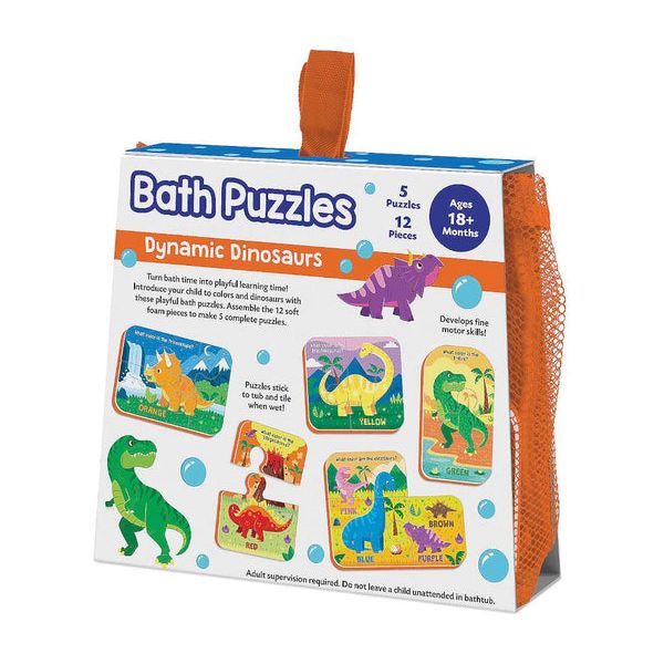 Peaceable Kingdom Bath Puzzle: Dinosaur