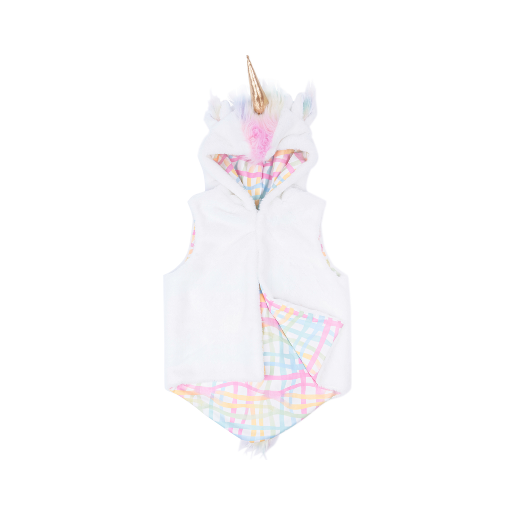 Great Pretenders All Day Everyday Unicorn Vest Size 3/4