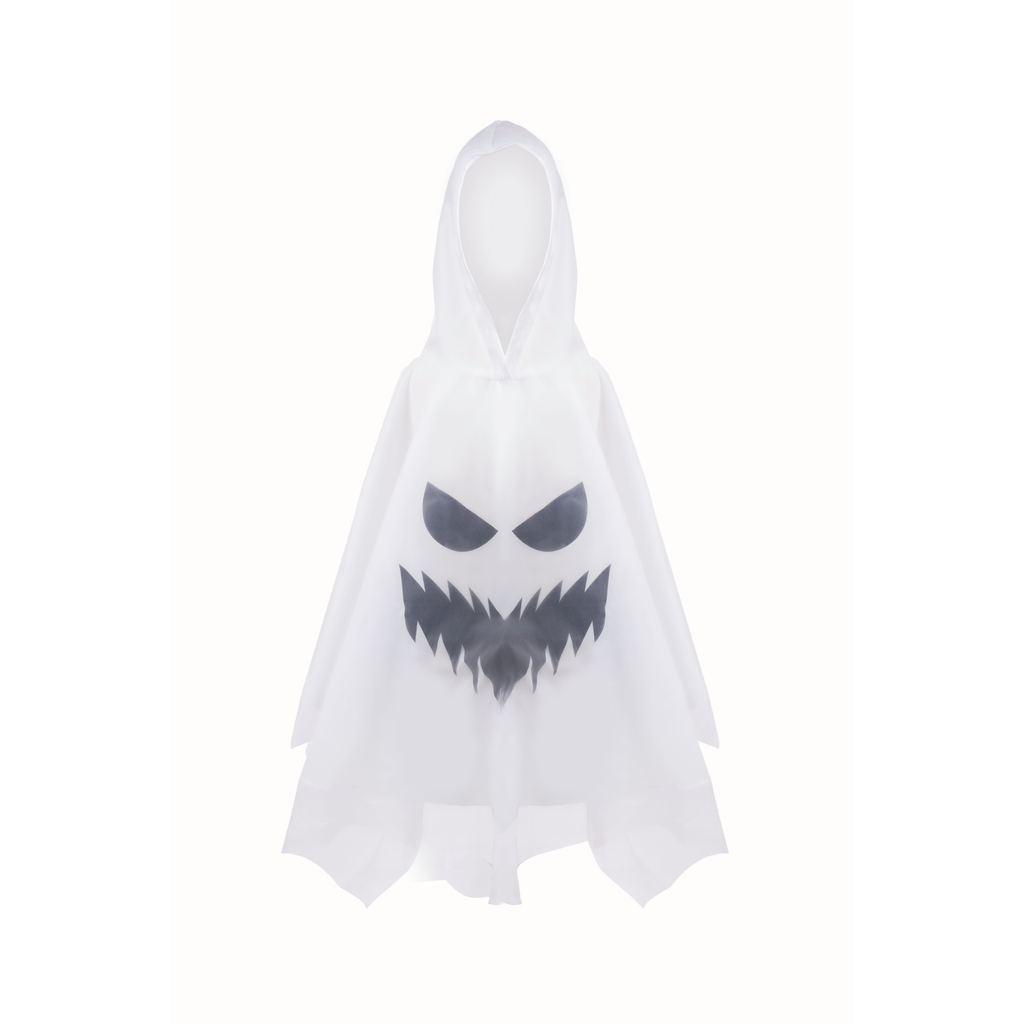 Great Pretenders Spooky Ghost Poncho Size 5/6