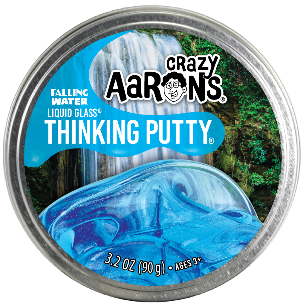 Crazy Aaron's Thinking Putty 4" Tin Falling Water