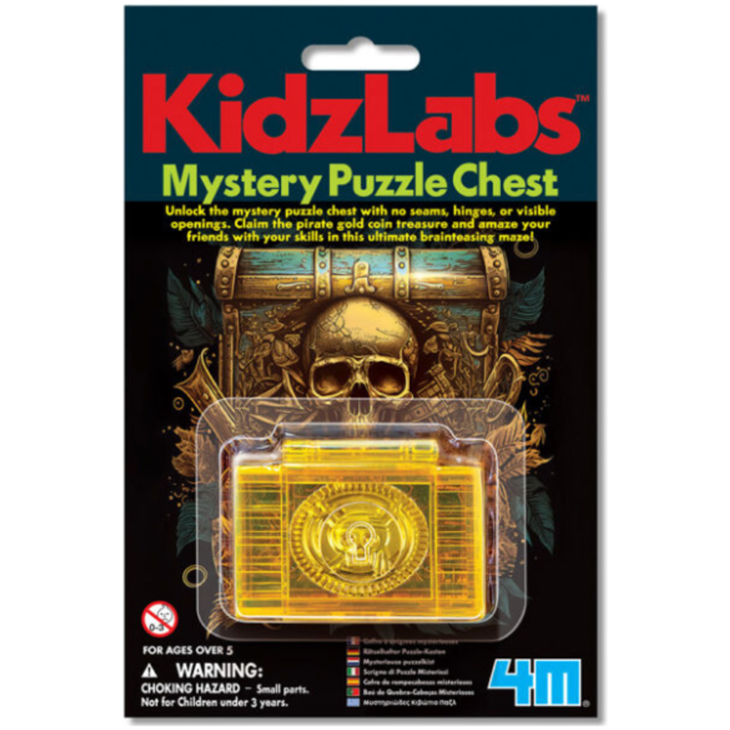 4M Kidz Labs Mystery Puzzle Chest