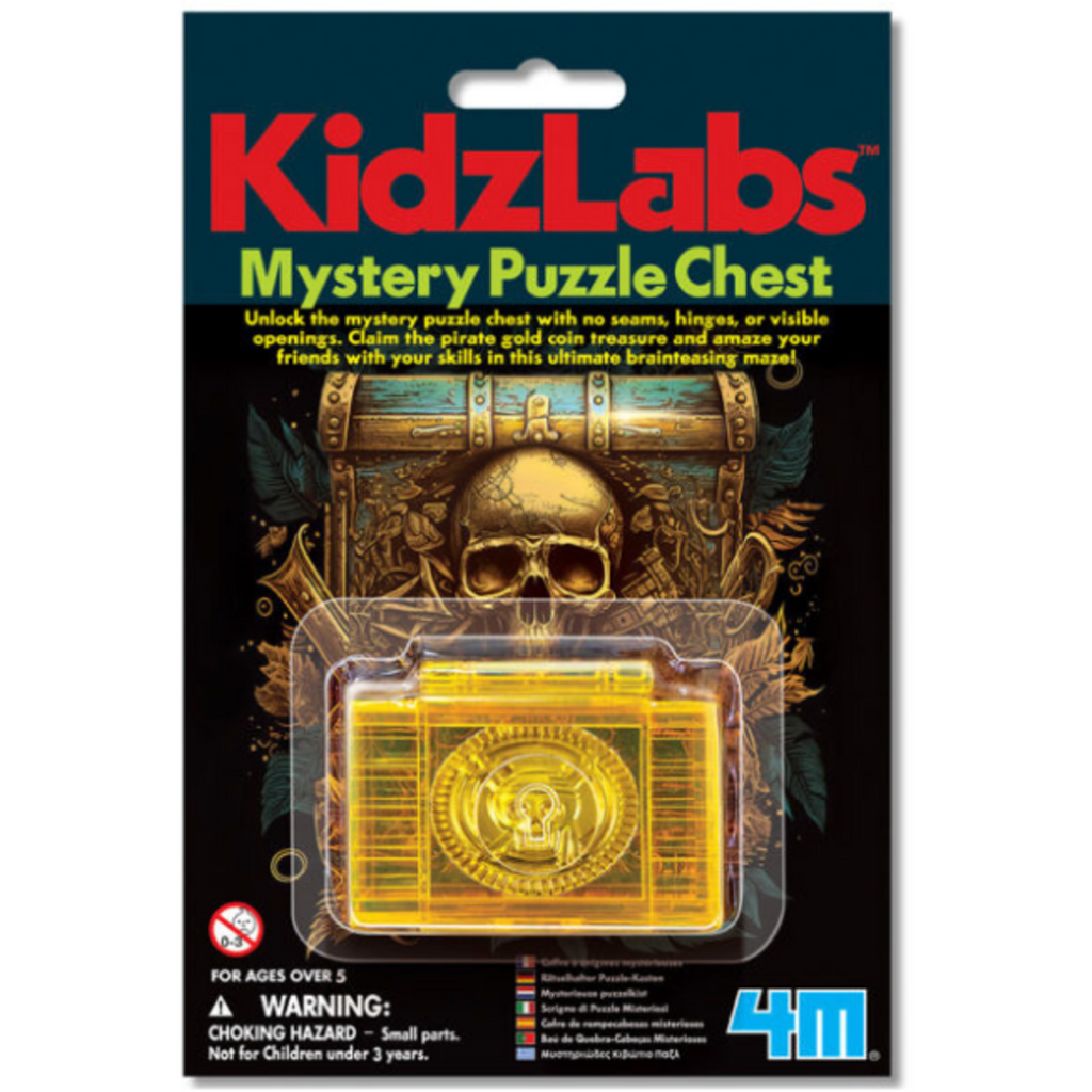 4M Kidz Labs Mystery Puzzle Chest