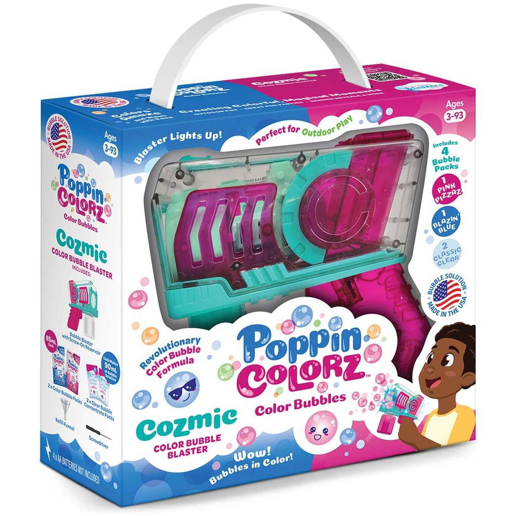 South Beach Bubbles Poppin' Colorz Cozmic Bubble Blaster