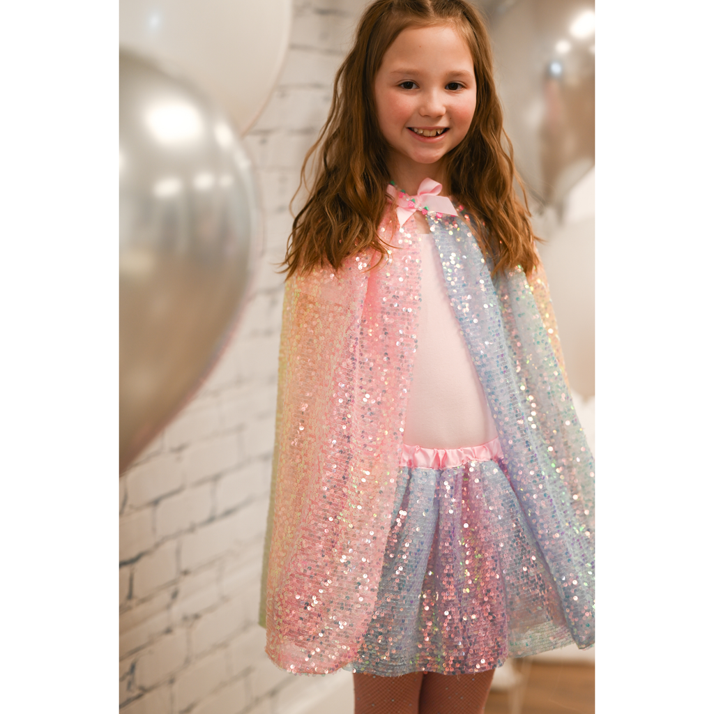 Great Pretenders Cape Ombre Sequins Size 4-6