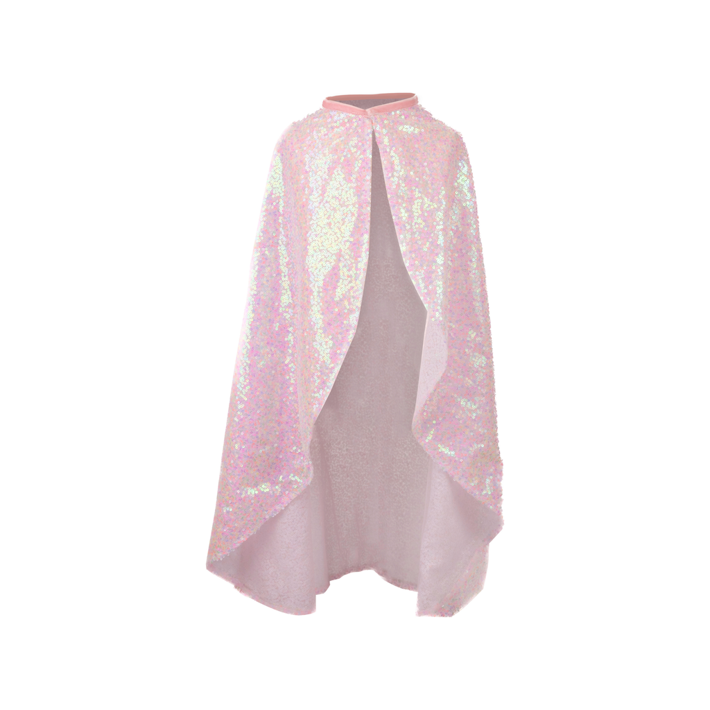 Great Pretenders Sequins Twirl Cape Pink