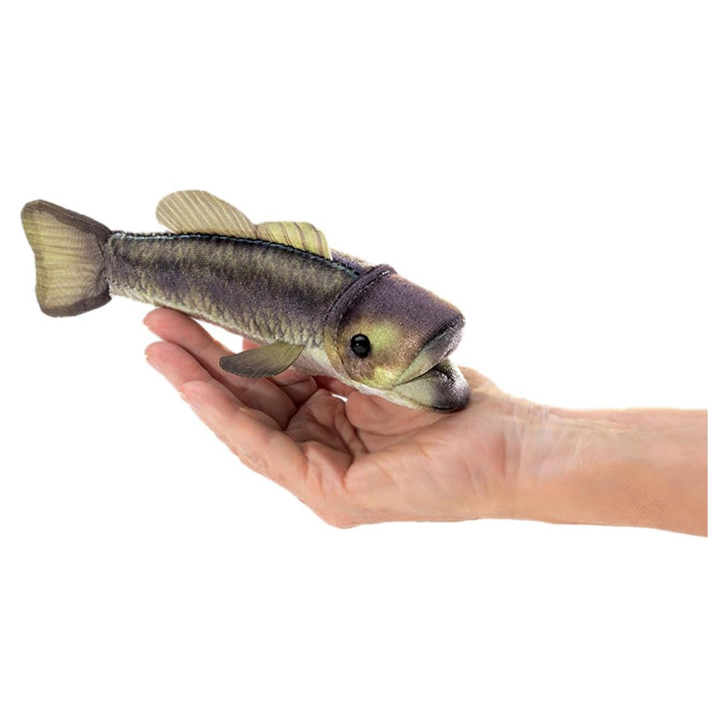 Folkmanis Largemouth Bass Finger Puppet