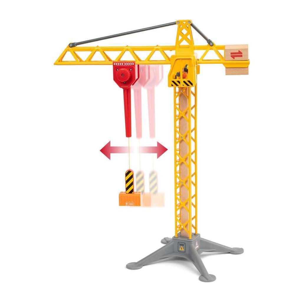 BRIO Construction Crane with Lights