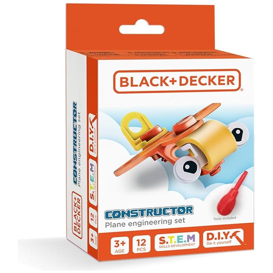 Black & Decker Constructor Jr Plane Engineering Set