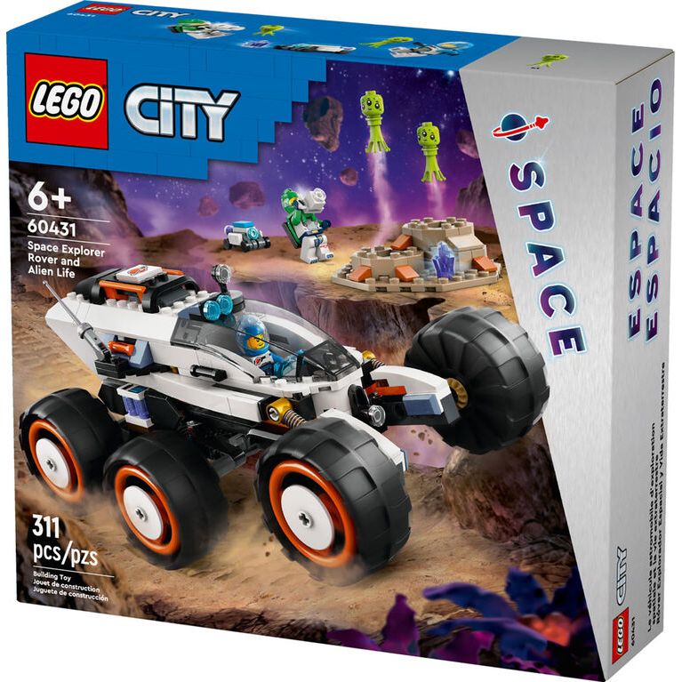 LEGO City Space Explorer Rover and Alien Life