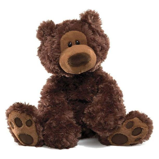 Gund 14" Plush Bear Philbin Chocolate