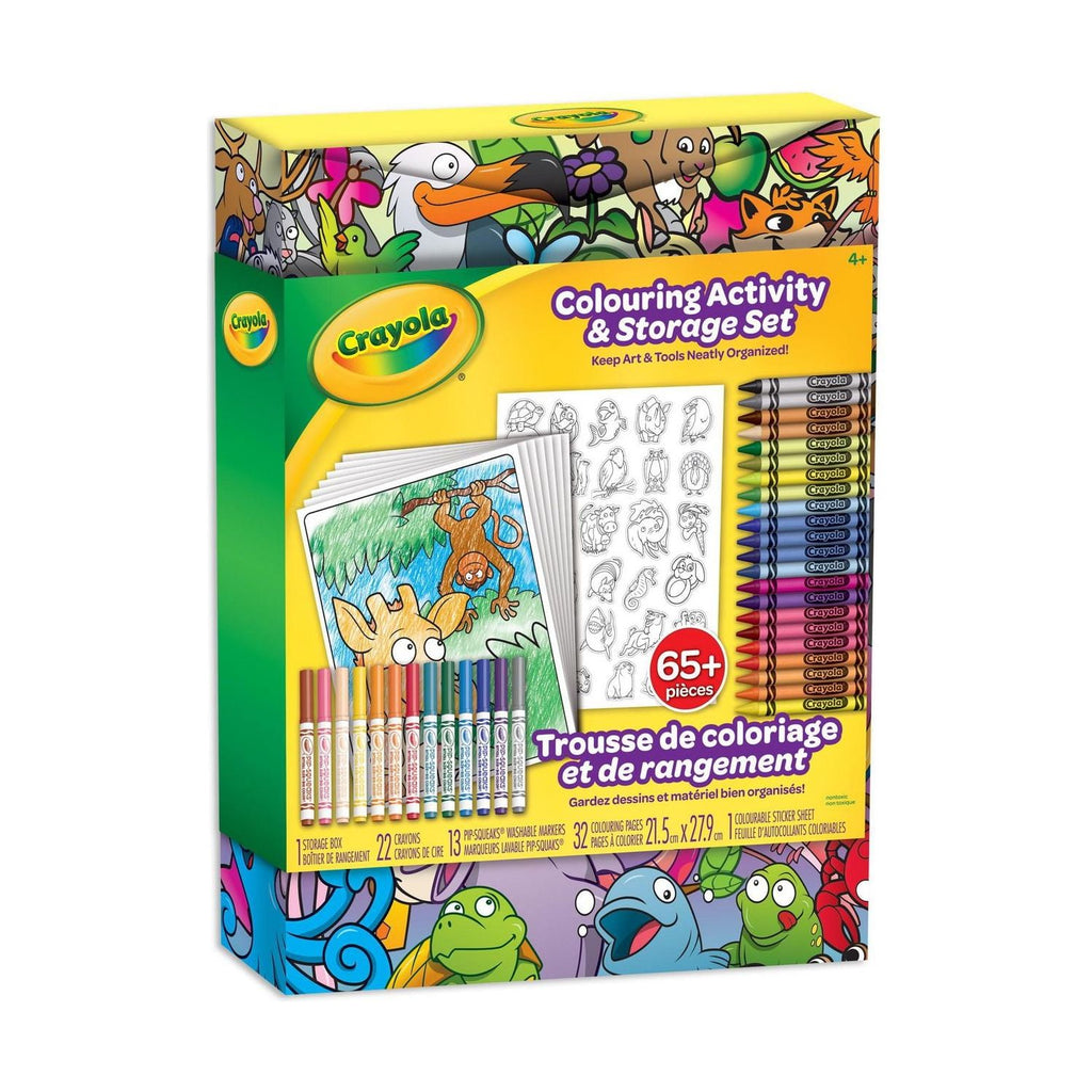 Crayola Colouring Activity and Storage Set