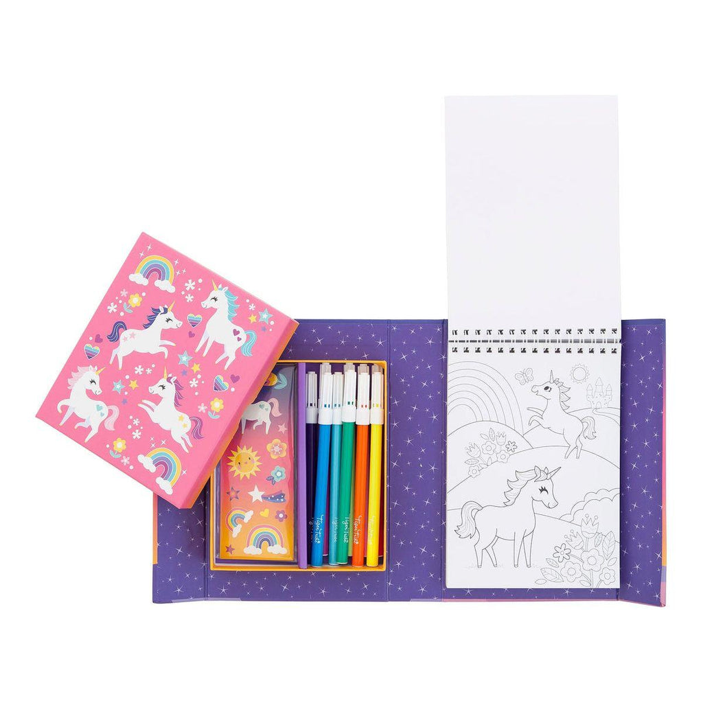 Tiger Tribe Colouring Set Unicorn Magic