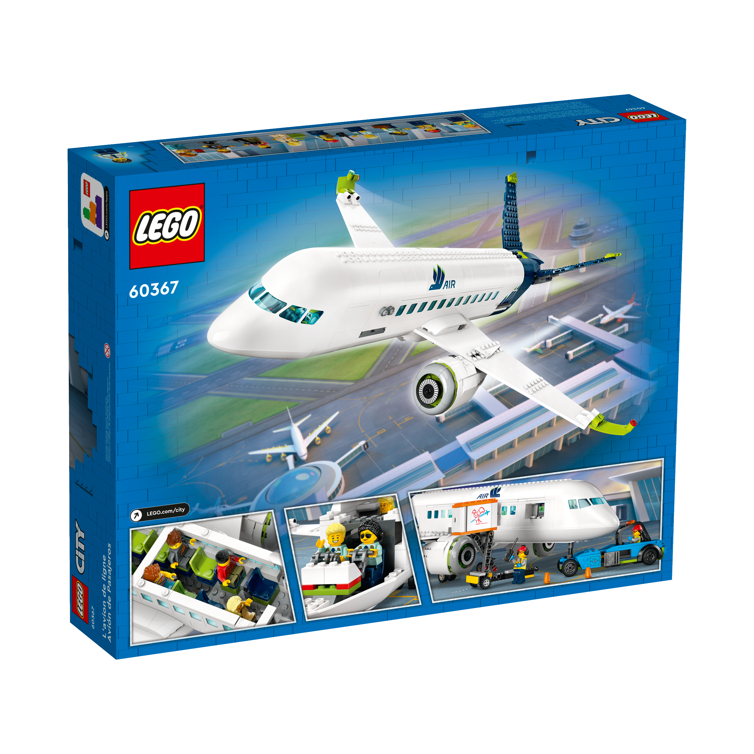 LEGO City Passenger Airplane The Rocking Horse Toys