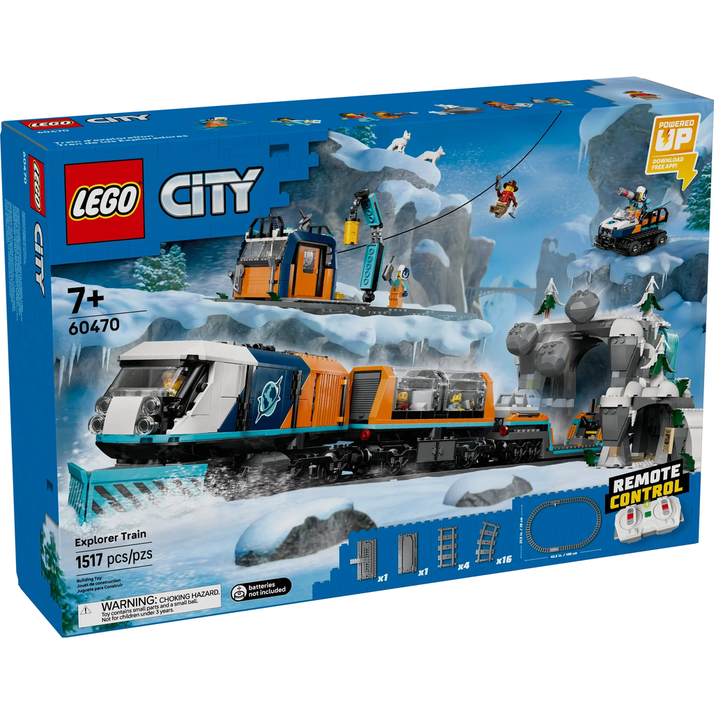LEGO City Explorers' Arctic Polar Express Train