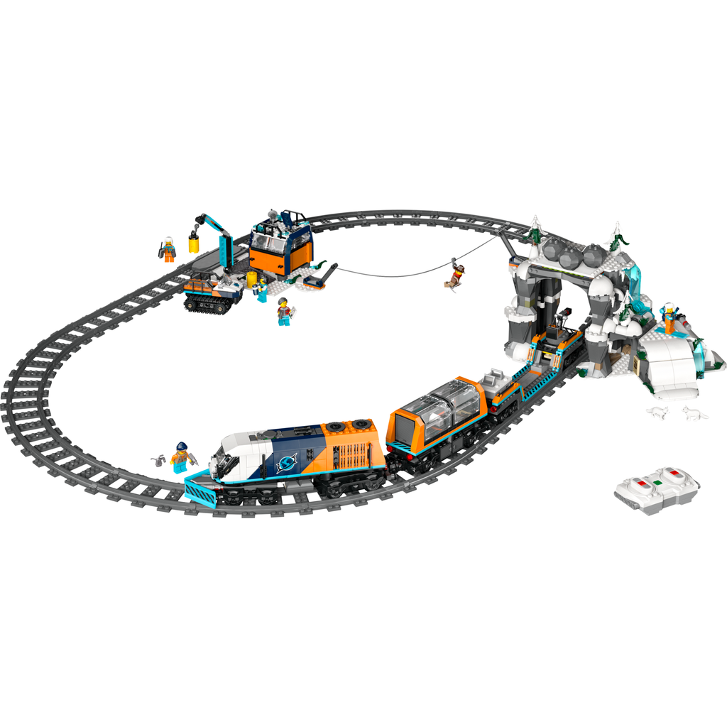 LEGO City Explorers' Arctic Polar Express Train