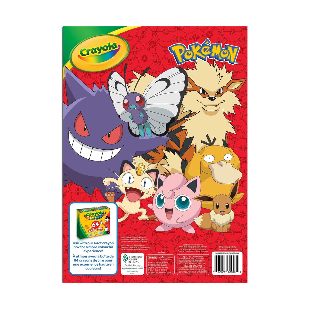 Crayola Colouring Book Pokemon