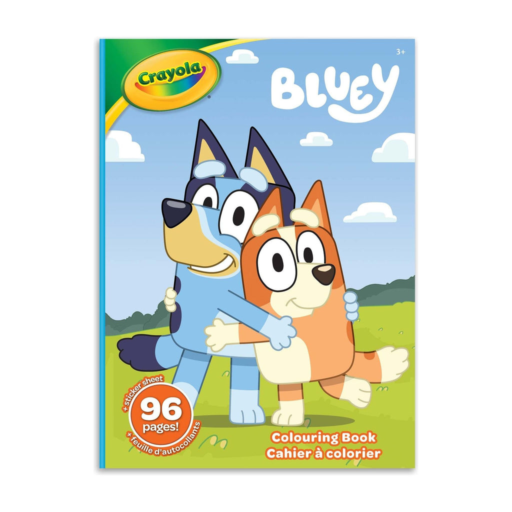 Crayola Colouring Book Bluey