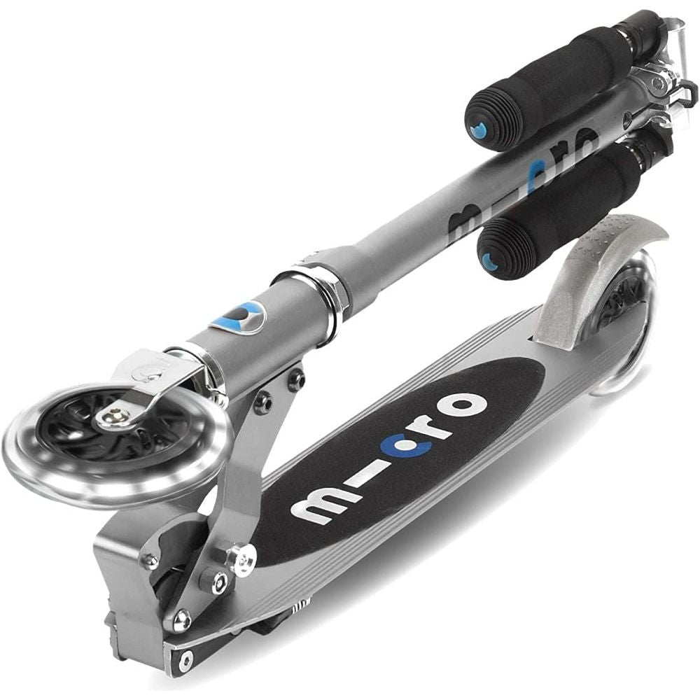 MICRO Sprite Scooter LED Silver Matte