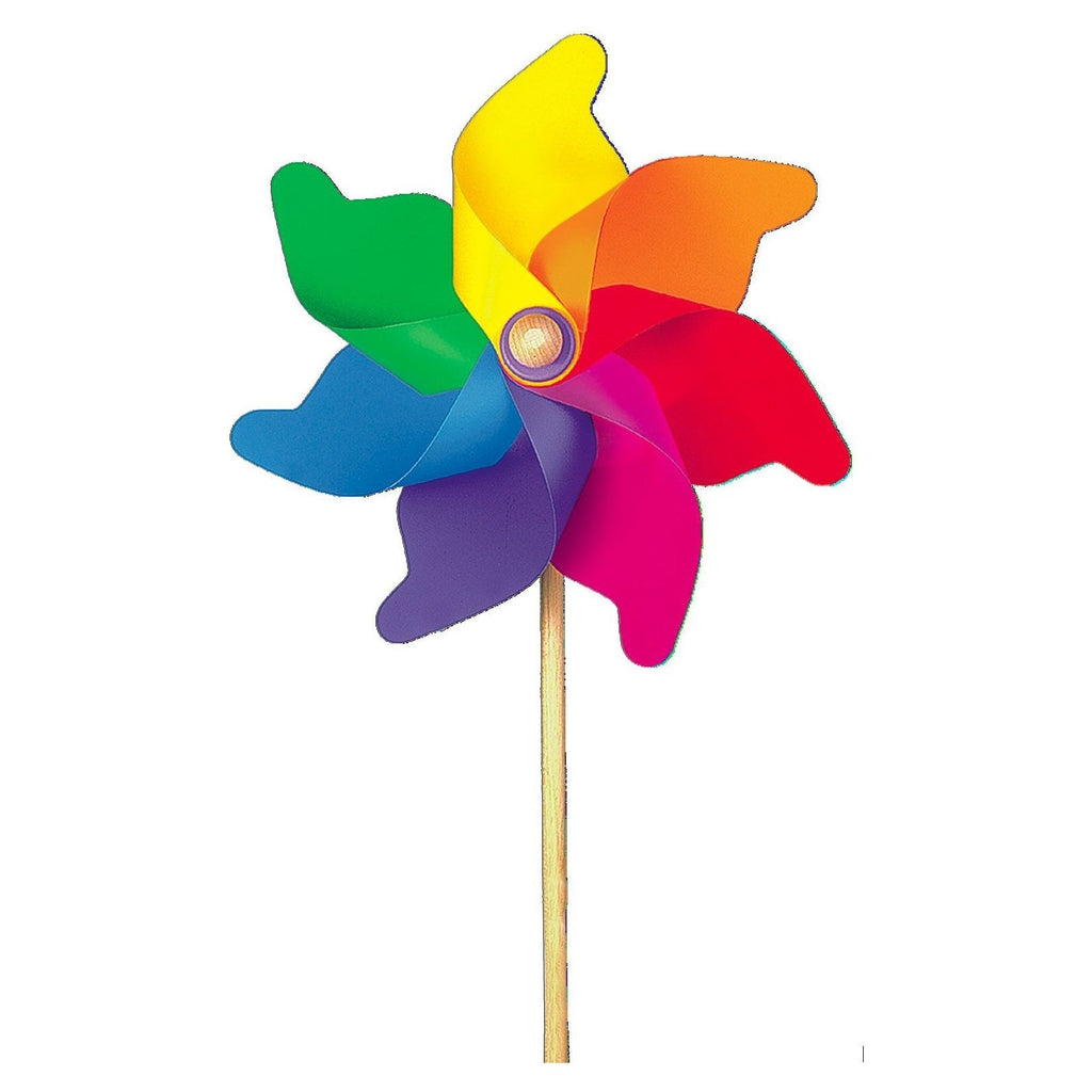 giobas 32cm rainbow pinwheel