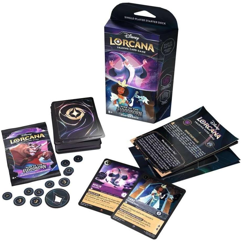 Disney Lorcana Single Pack Starter Deck Rise of the Floodborn