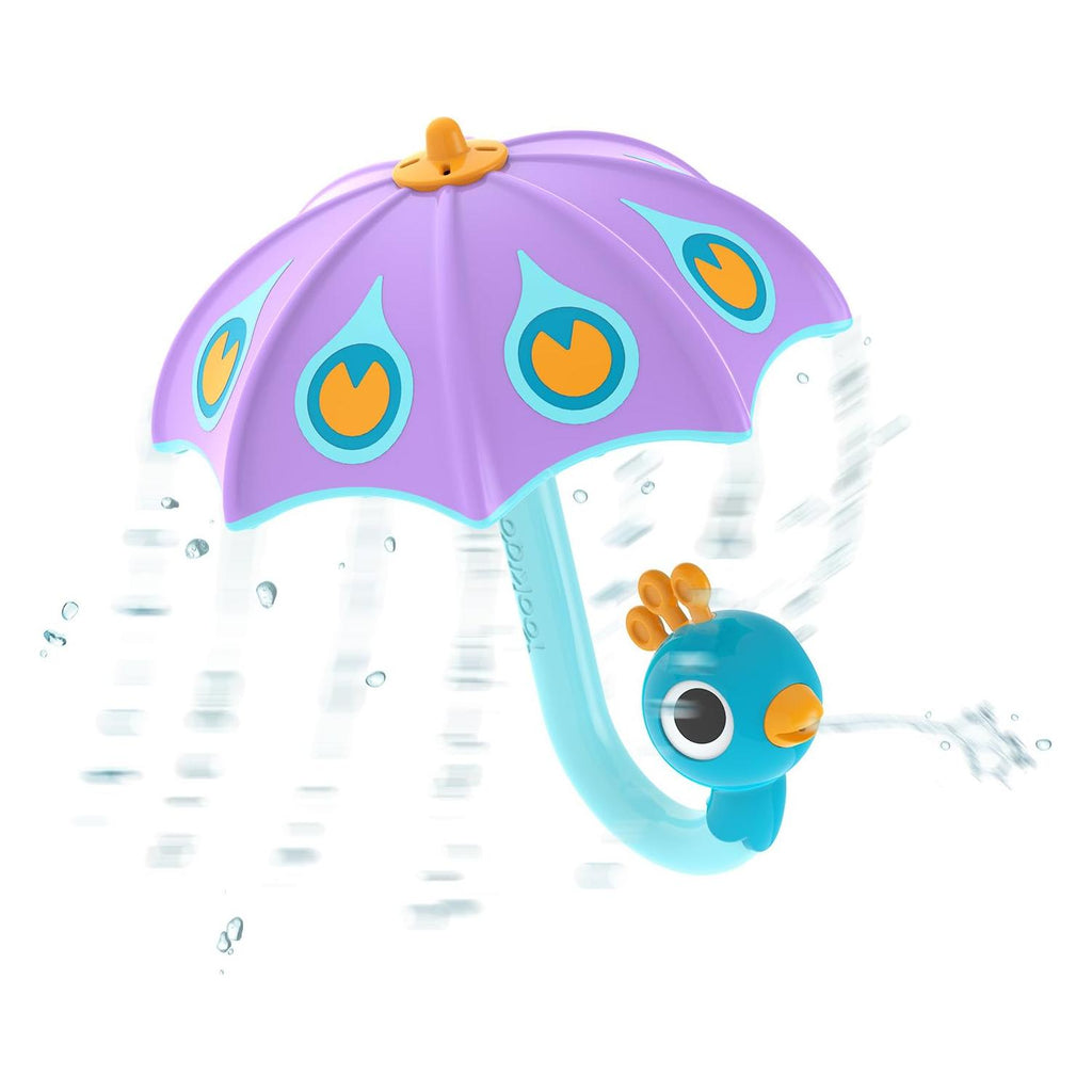 Yookidoo Fill 'n Rain Peacock Umbrella
