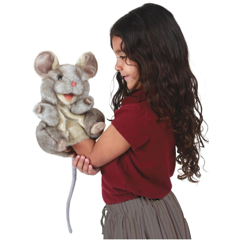 Folkmanis Gray Mouse Puppet