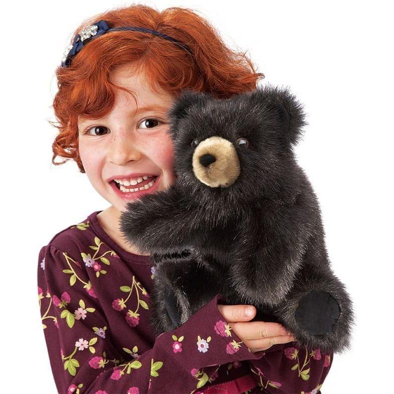 Folkmanis Baby Black Bear Puppet 2232