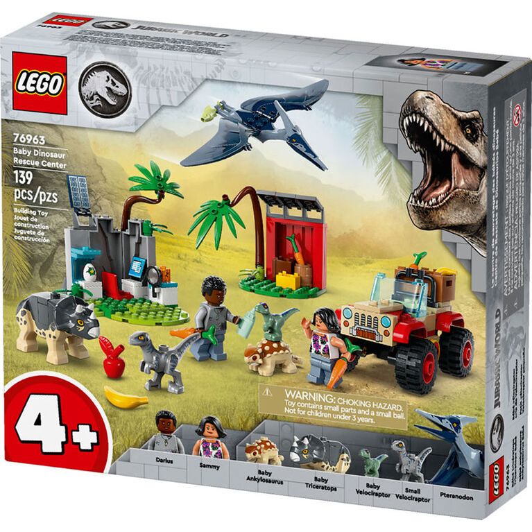 LEGO Jurassic World Baby Dinosaur Rescue Center