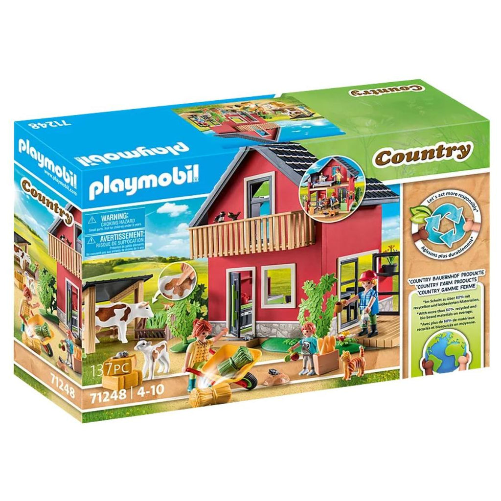 Playmobil Country Farmhouse with Outdoor Area