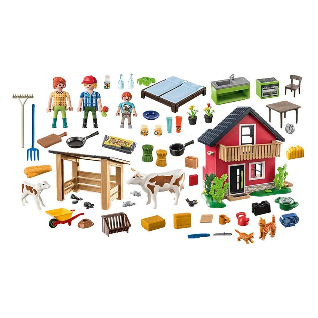 Playmobil Country Farmhouse with Outdoor Area