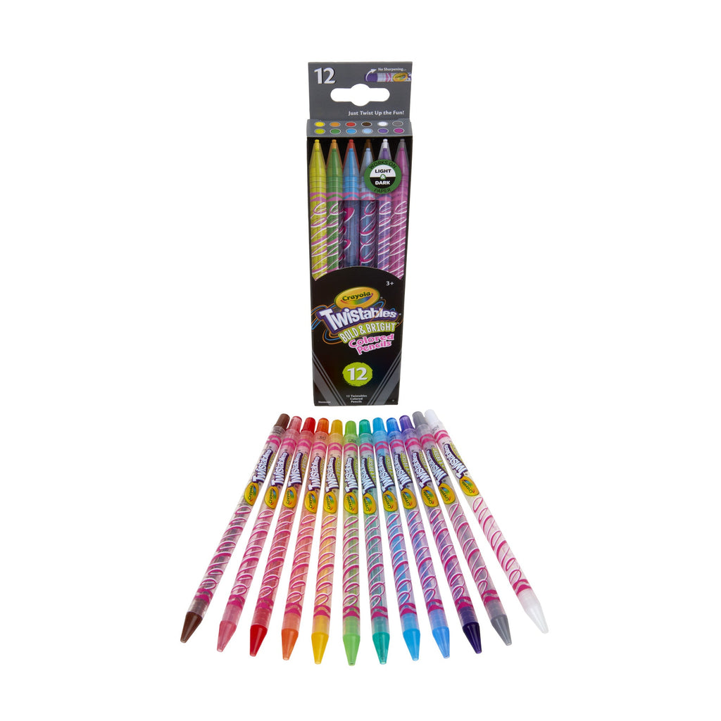 Crayola Twistables Bold & Bright Pencil Crayons Set of 12