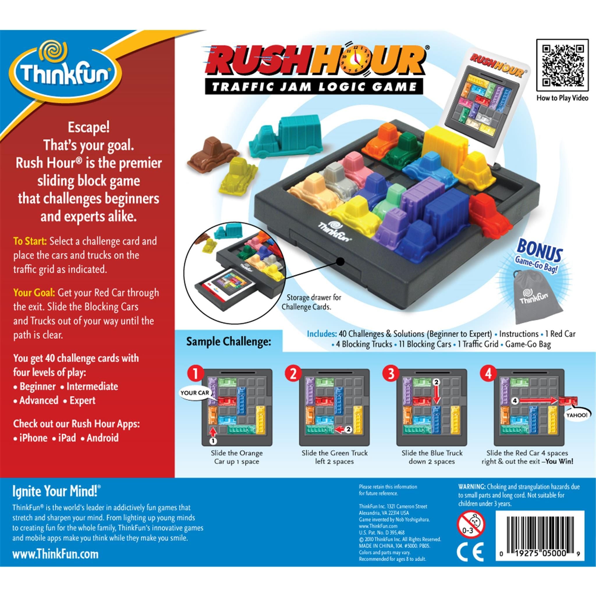 ThinkFun Rush Hour – The Rocking Horse Toys
