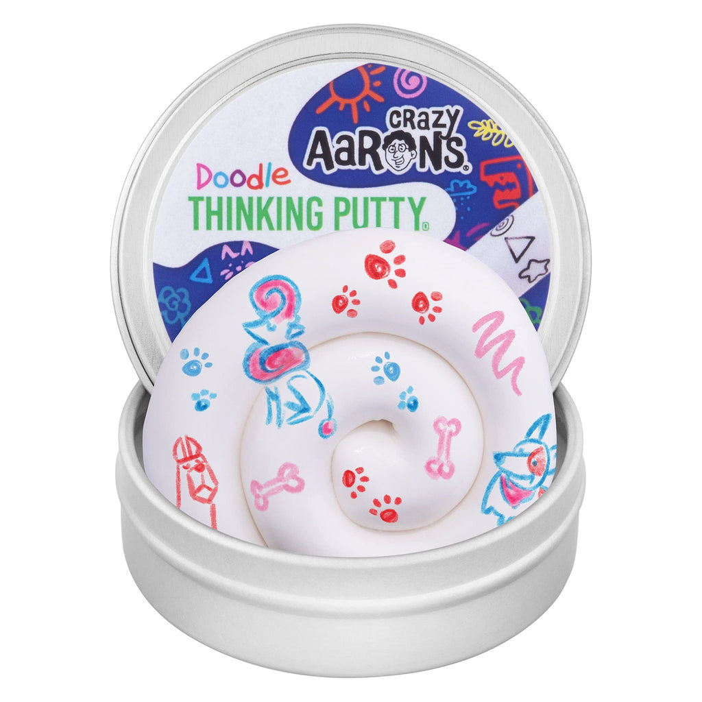 Crazy Aaron's Thinking Putty Doodle Putty Puppy Mold