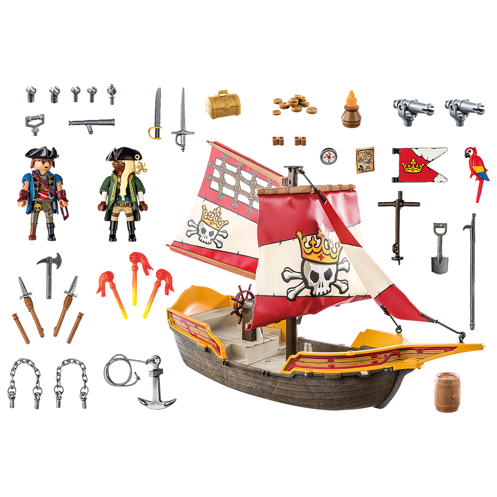 Playmobil Pirates Small Pirate Ship