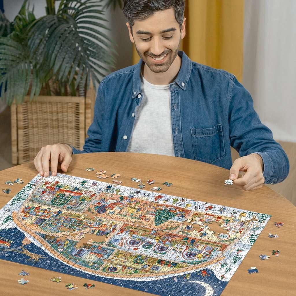 Ravensburger 1000 Piece Puzzle Santa's Workshop