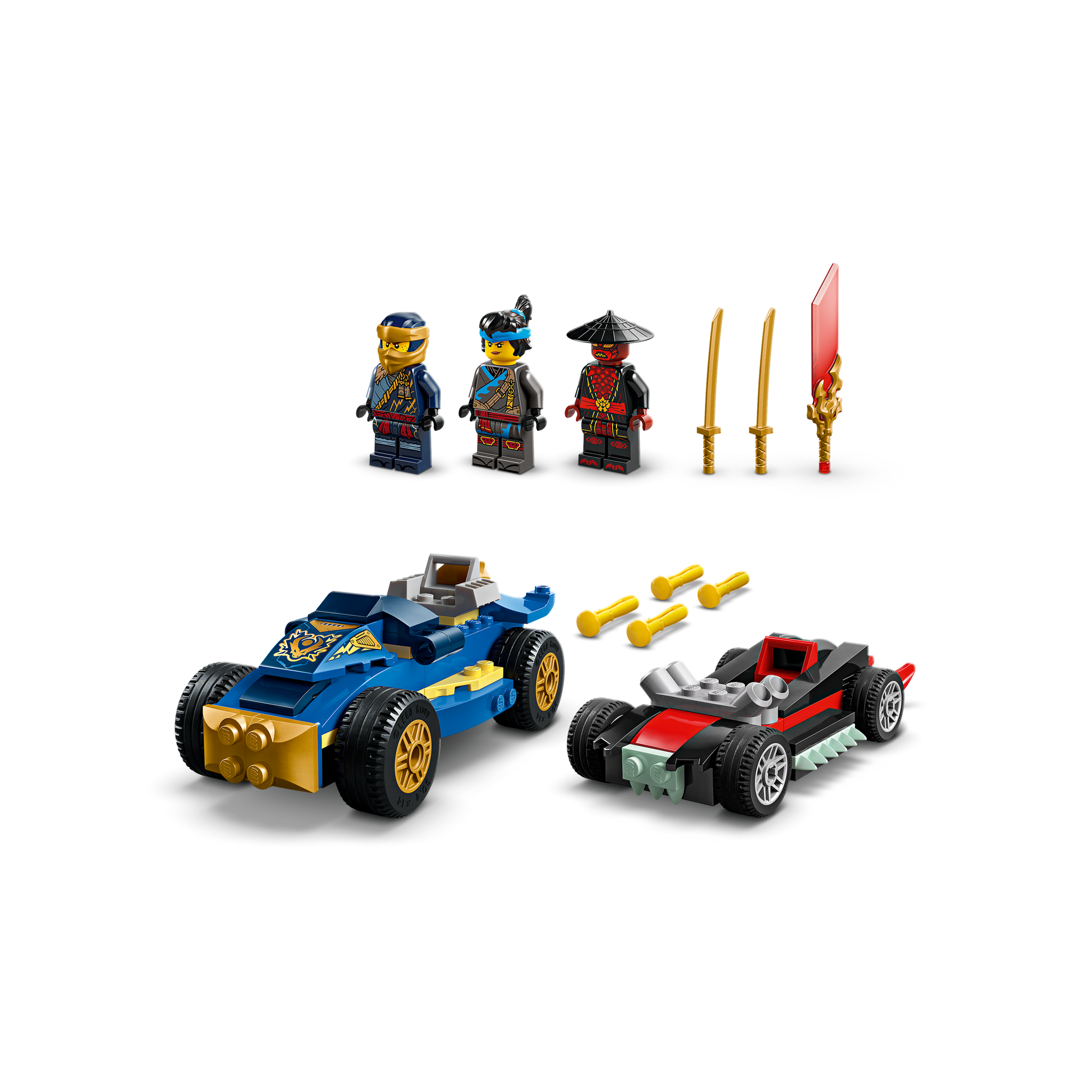 LEGO Ninjago Rogue vs. Drix Race Car Duel – The Rocking Horse Toys