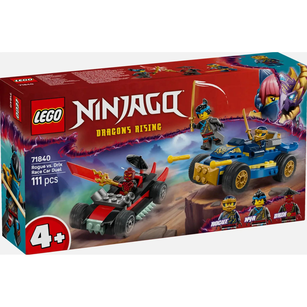 LEGO Ninjago Rogue vs. Drix Race Car Duel