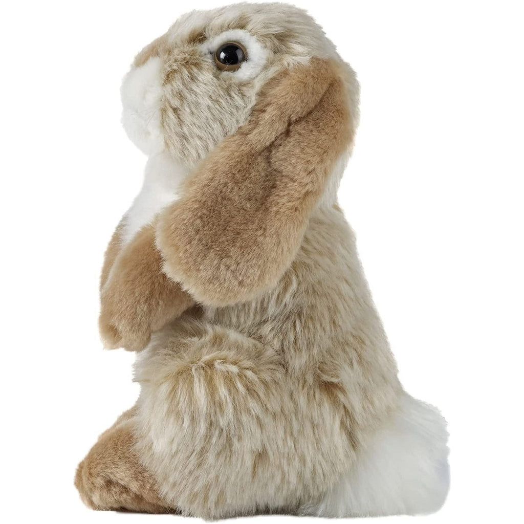Living Nature Plush Brown Sitting Lop Earred Rabbit