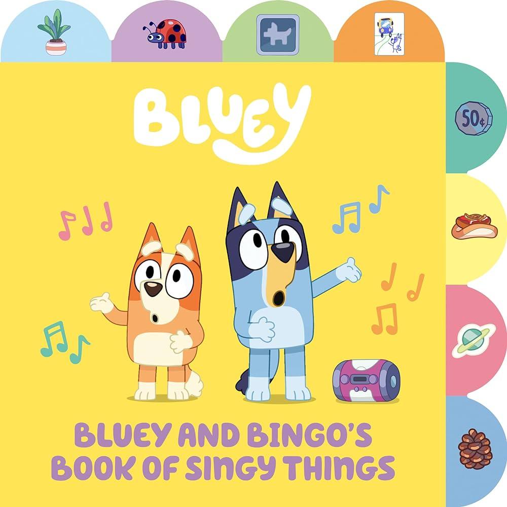 Bluey & Bingo's Book of Singy Things Board Book