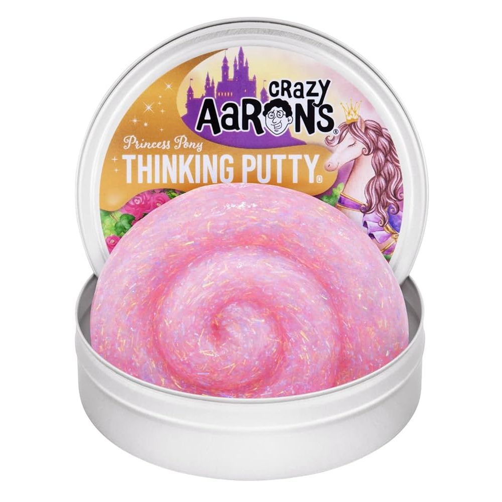 Crazy Aaron's Thinking Putty 4" Tin Princess Pony