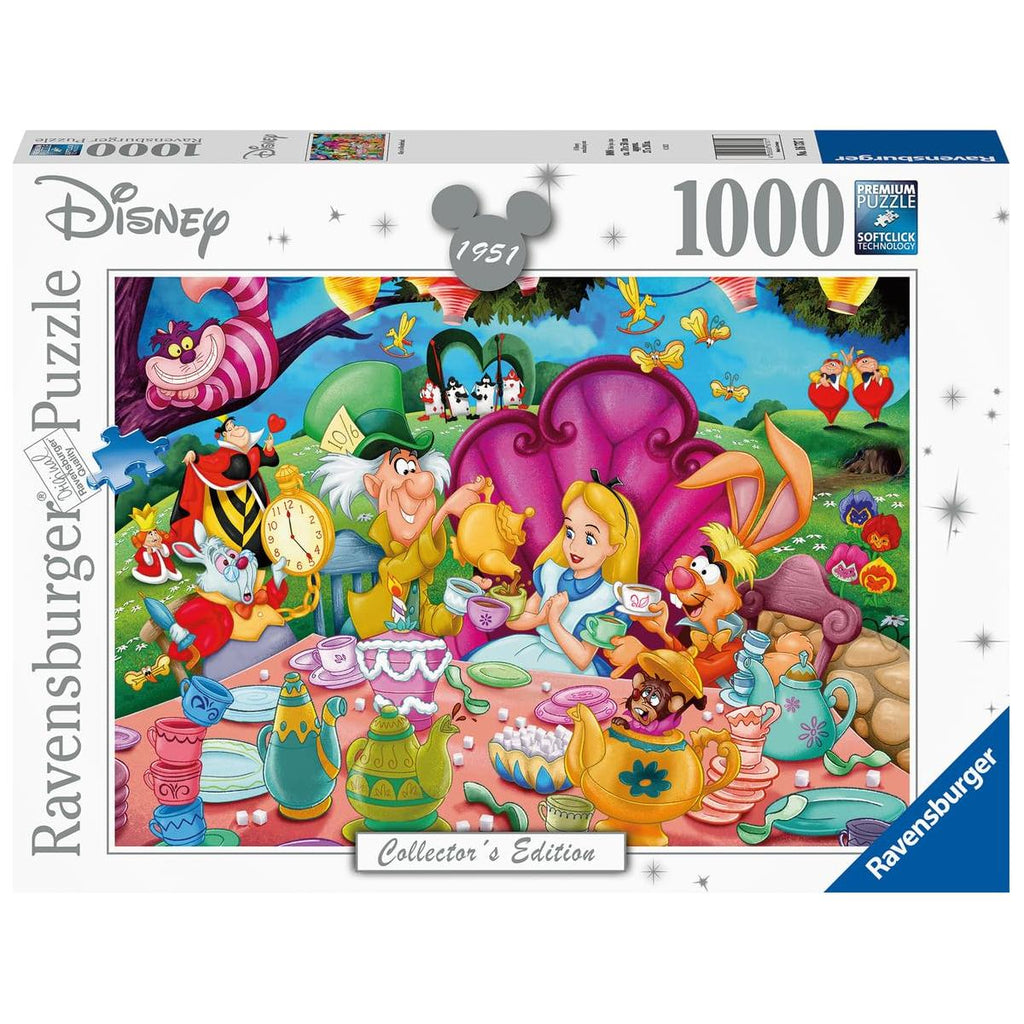 Ravensburger 1000 Piece Puzzle Disney Alice in Wonderland