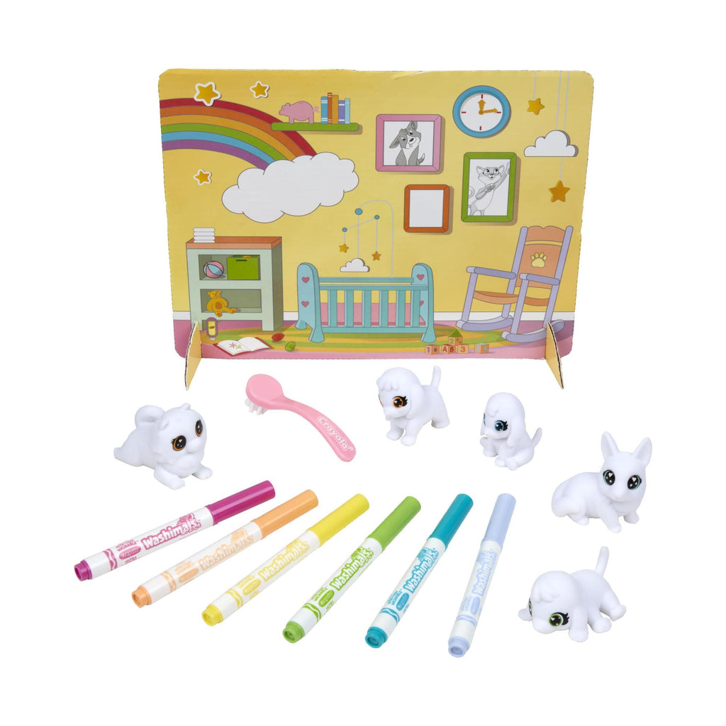 Crayola Scribble Scrubbie Baby Pets Nursery Play Set