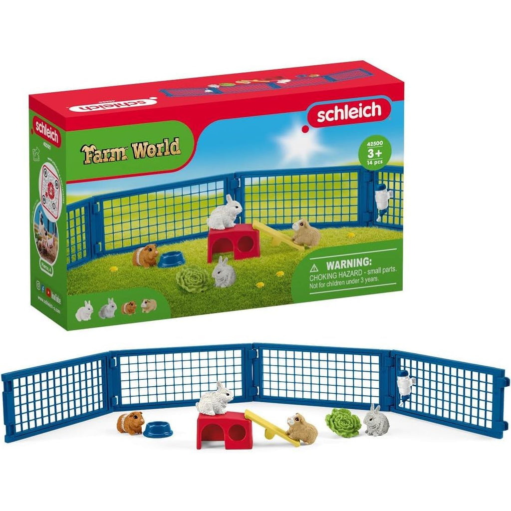 Schleich Farm World Rabbit & Guinea Pig Hutch