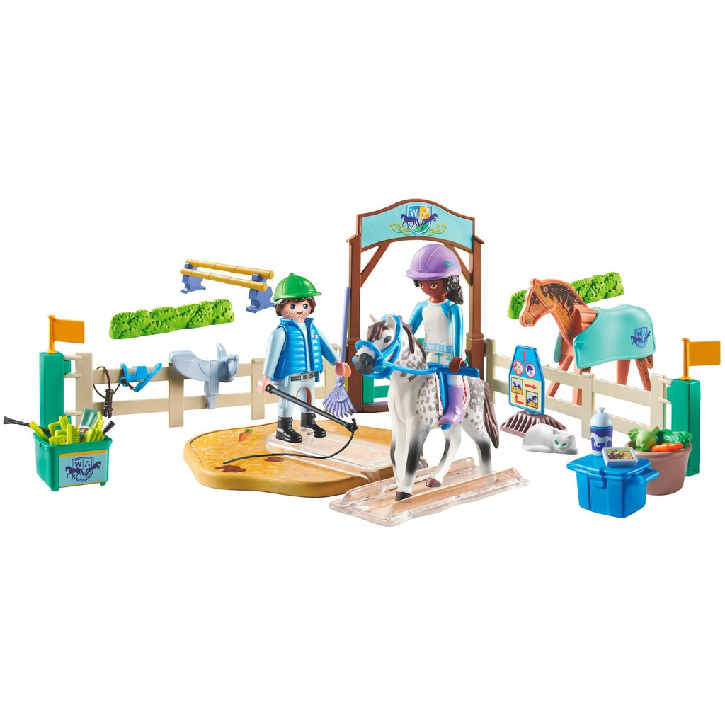Playmobil Horses of Waterfall Modern Riding School 71637