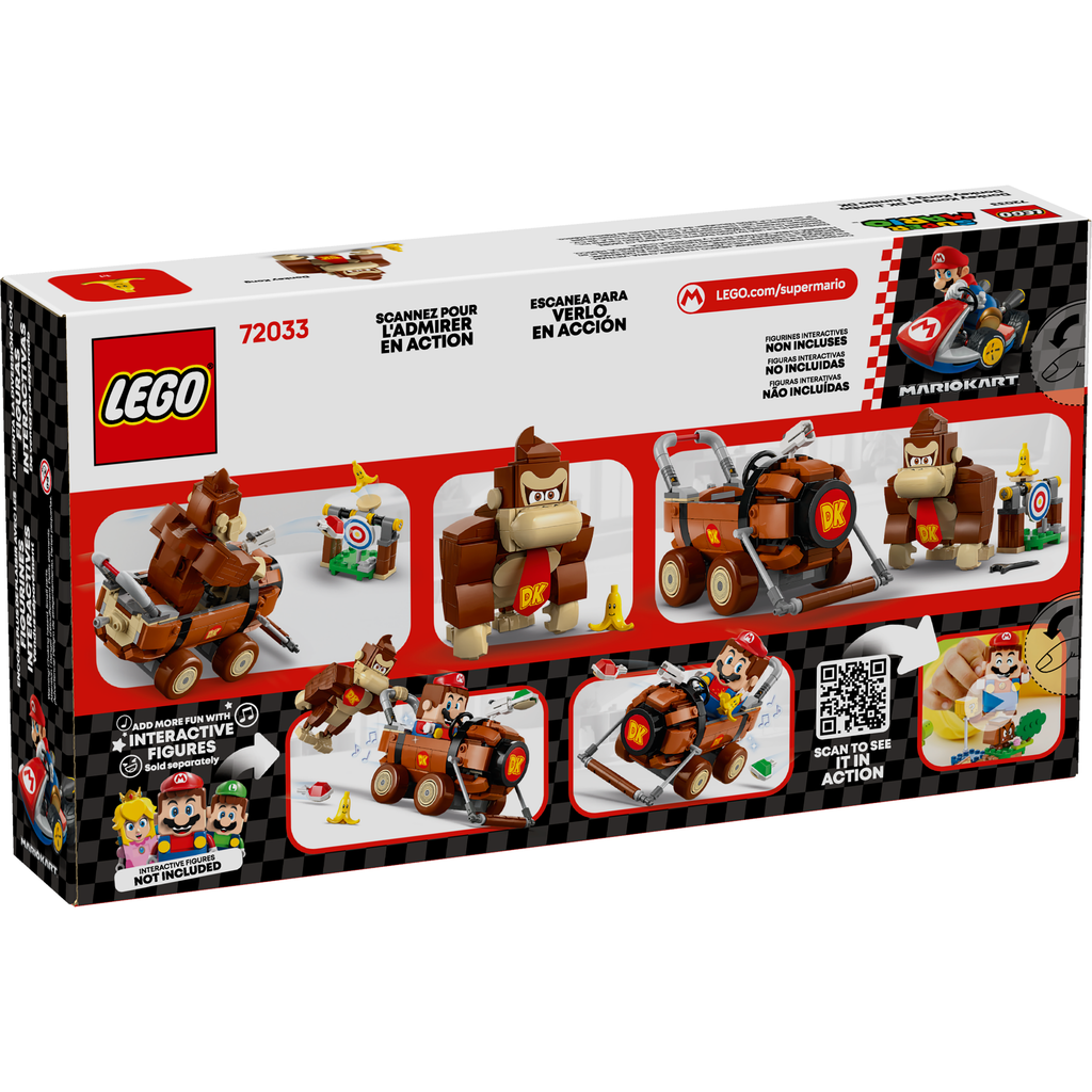LEGO Super Mario Kart Donkey Kong & DK Jumbo
