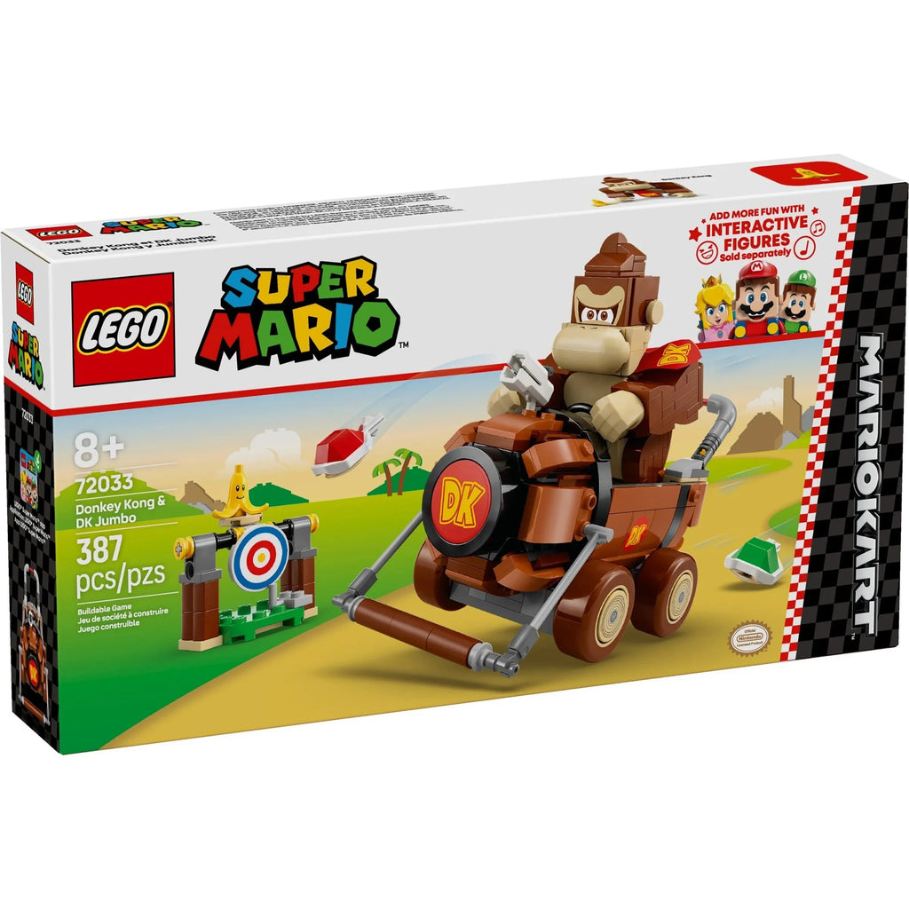 LEGO Super Mario Kart Donkey Kong & DK Jumbo