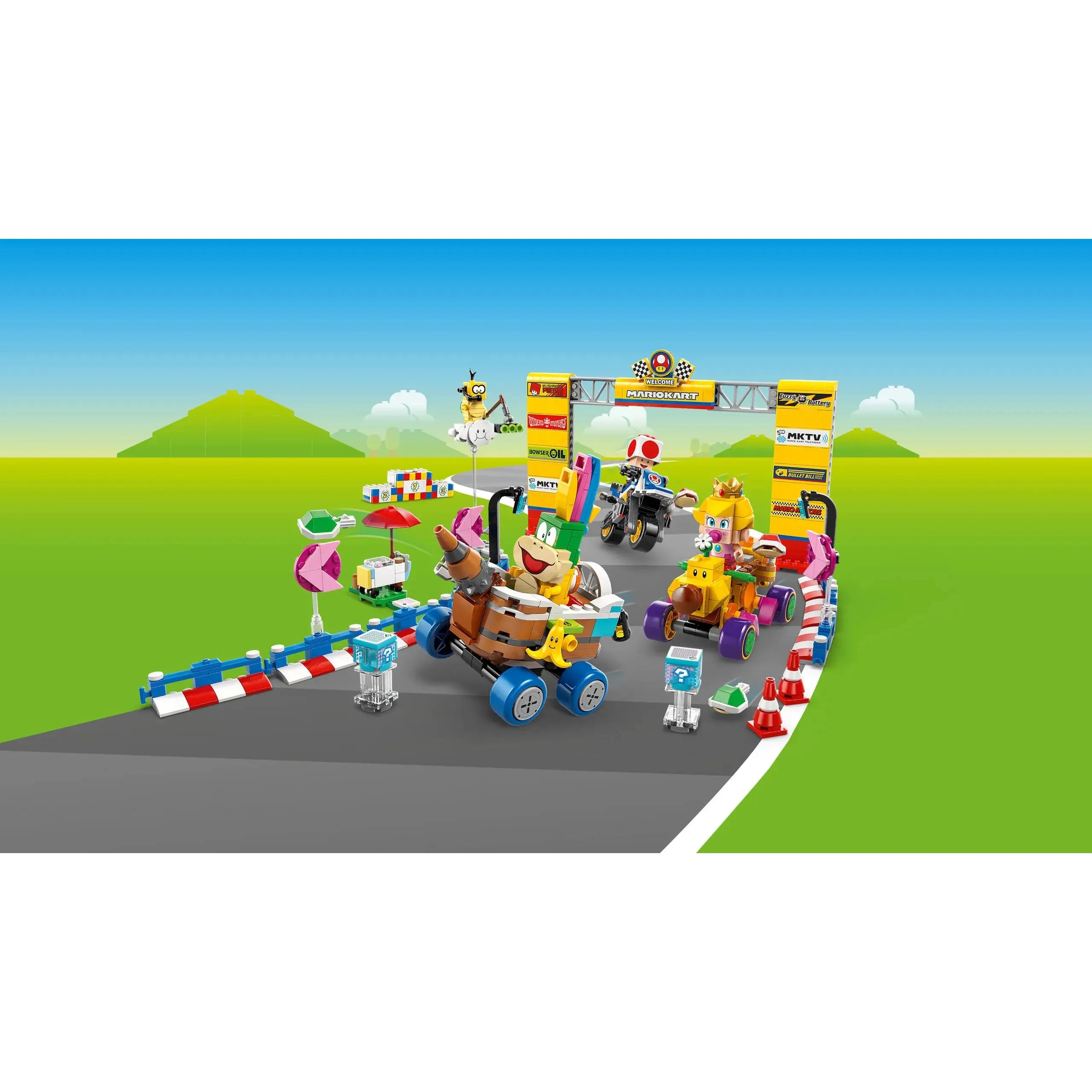 LEGO Super Mario Kart Baby Peach & Grand Prix Set – The Rocking LEGO Super Mario Kart Baby Peach & Grand Prix Set – The Rocking