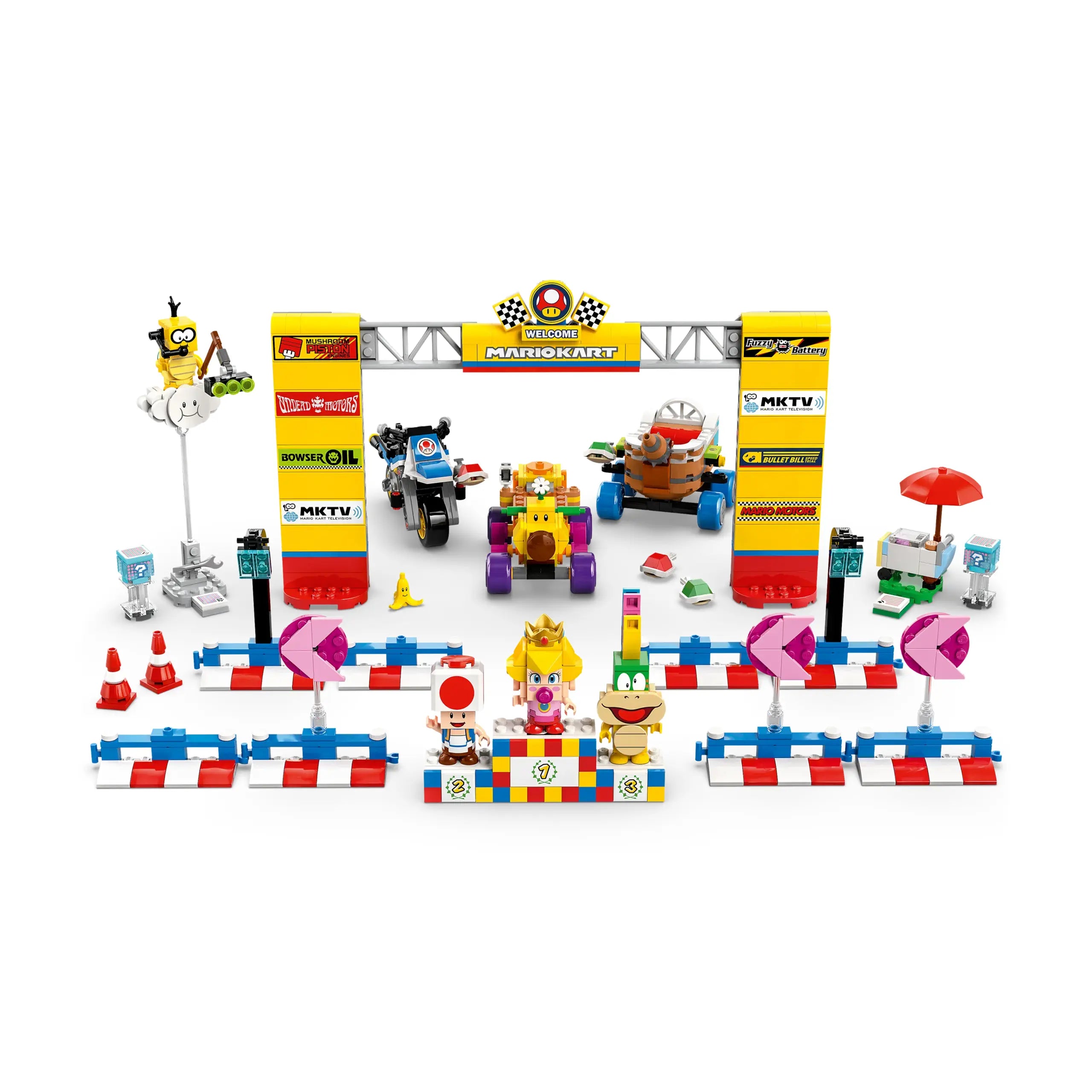 LEGO Super Mario Kart Baby Peach & Grand Prix Set – The Rocking LEGO Super Mario Kart Baby Peach & Grand Prix Set – The Rocking