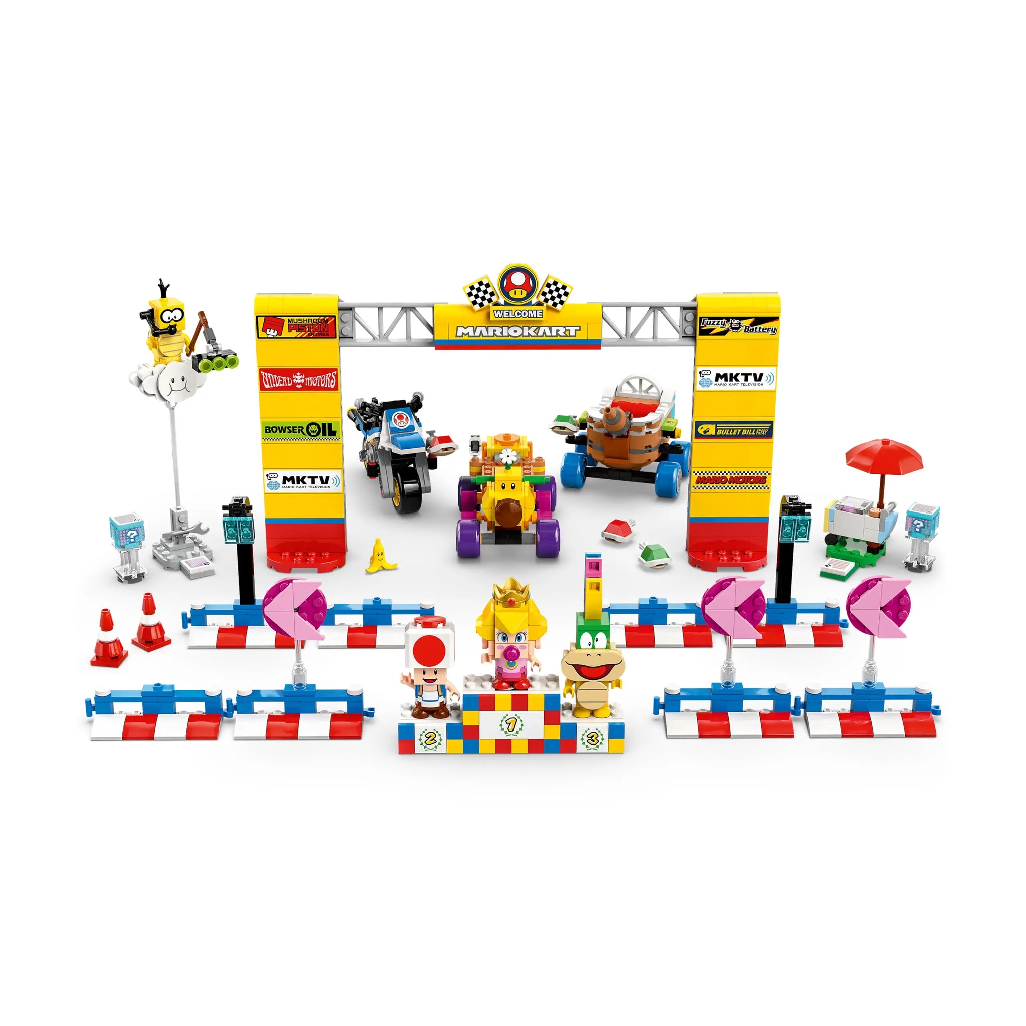 LEGO Super Mario Kart Baby Peach & Grand Prix Set – The Rocking